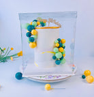 Extra Tall Clear Square Cake Box 10"L x 10"W x 12"H