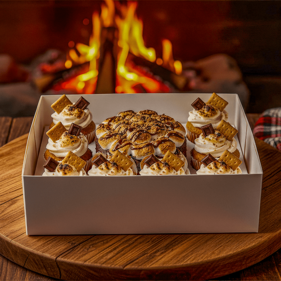 Clear Bento Cake Box 1 + 5 Cupcake Combo - variant_product_type