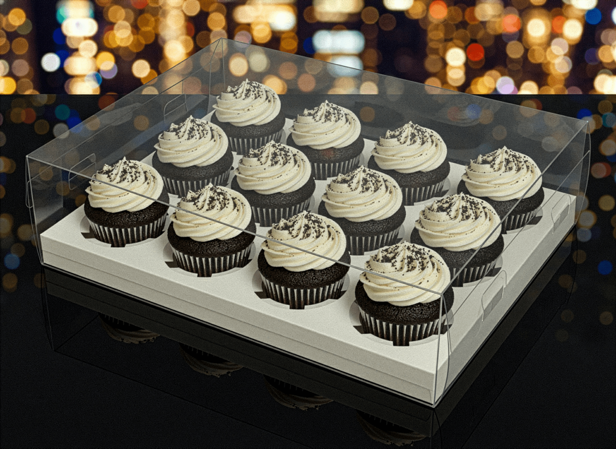 Clear Cupcake Boxes for 12 Cupcakes - variant_product_type