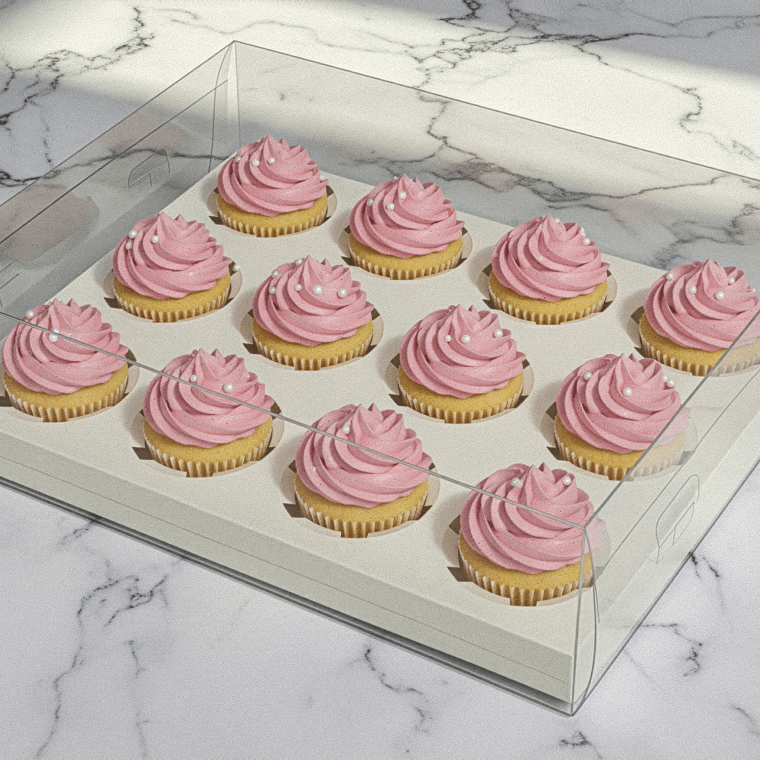 Clear Cupcake Boxes for 12 Cupcakes - variant_product_type