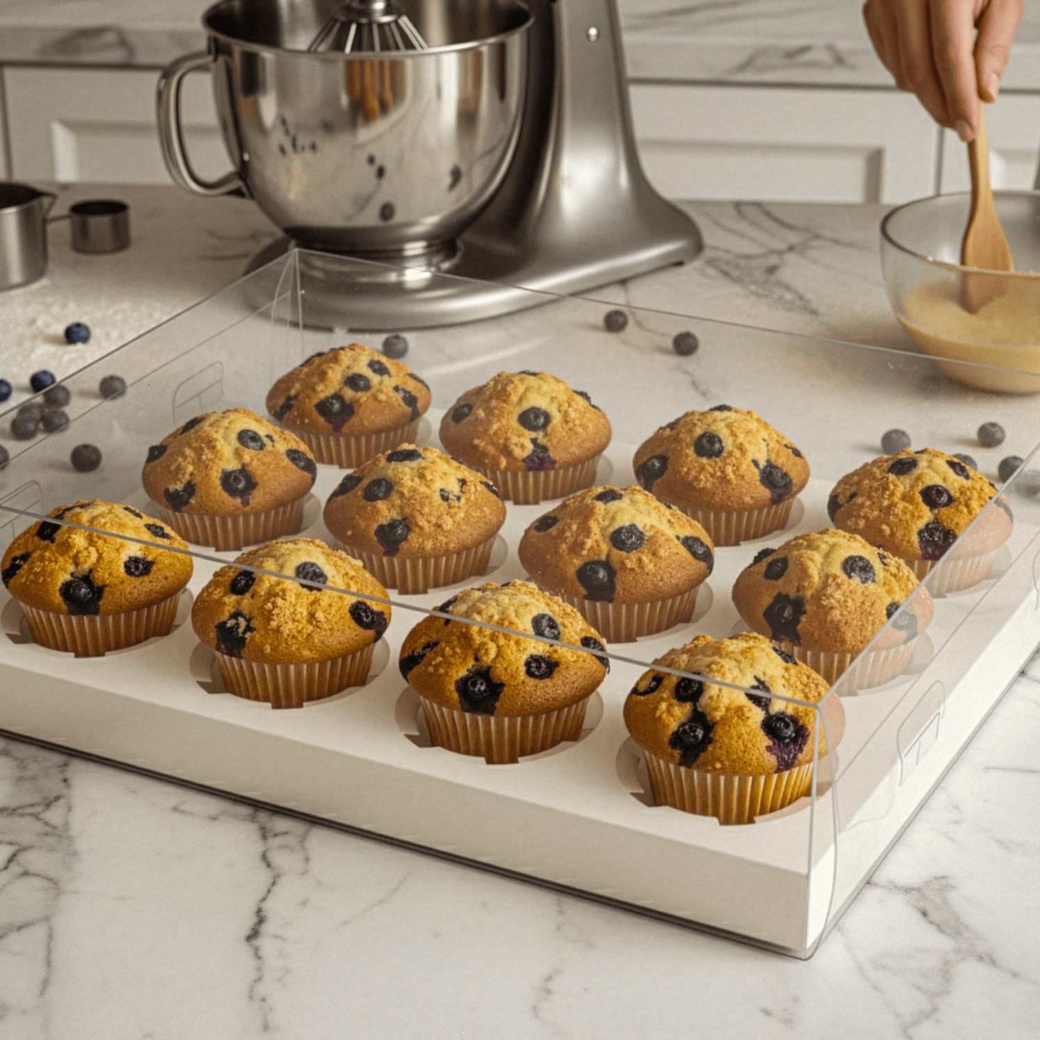 Clear Cupcake Boxes for 12 Cupcakes - variant_product_type