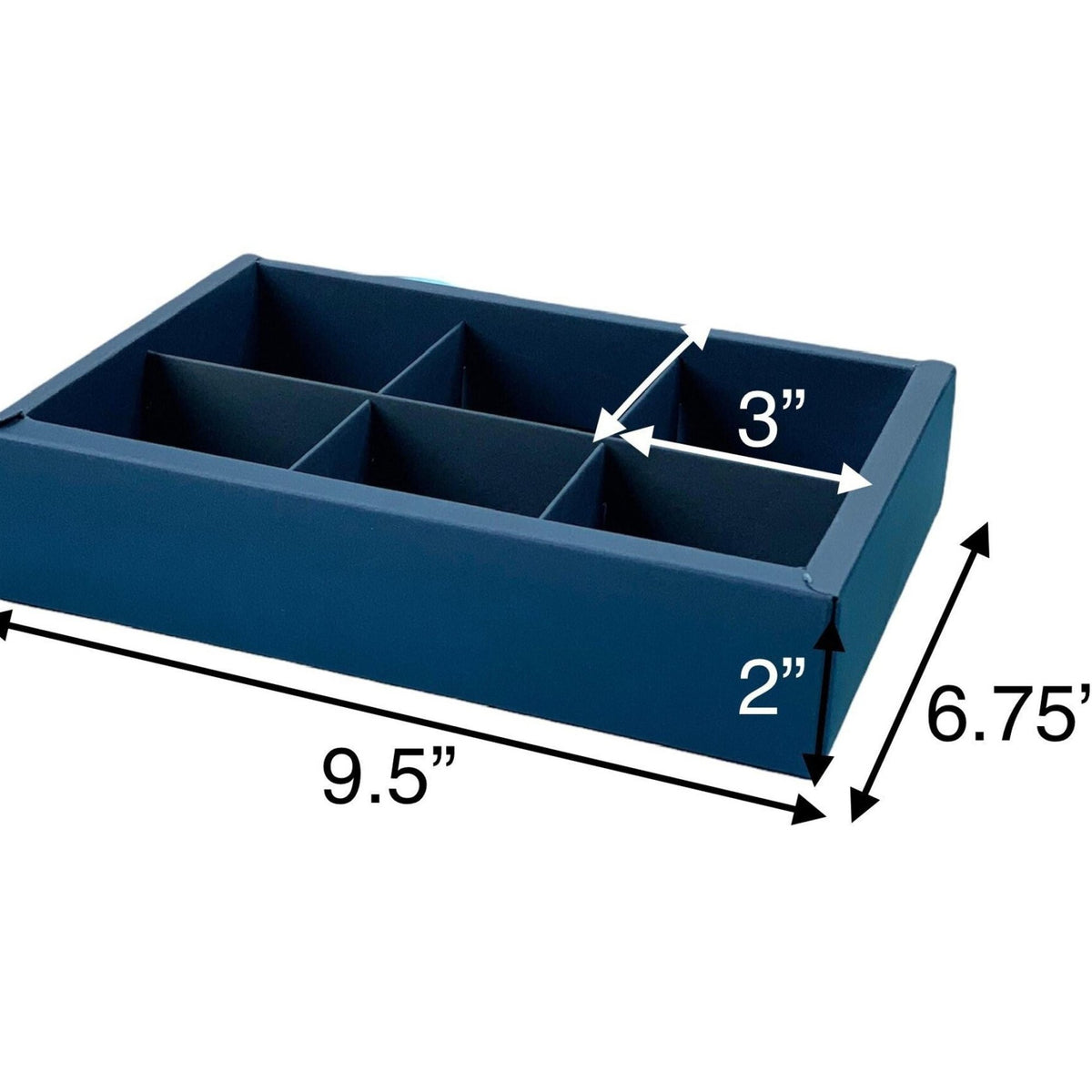 Clear Dessert & Pastry Box 6 Inserts 10 Pack - variant_product_type