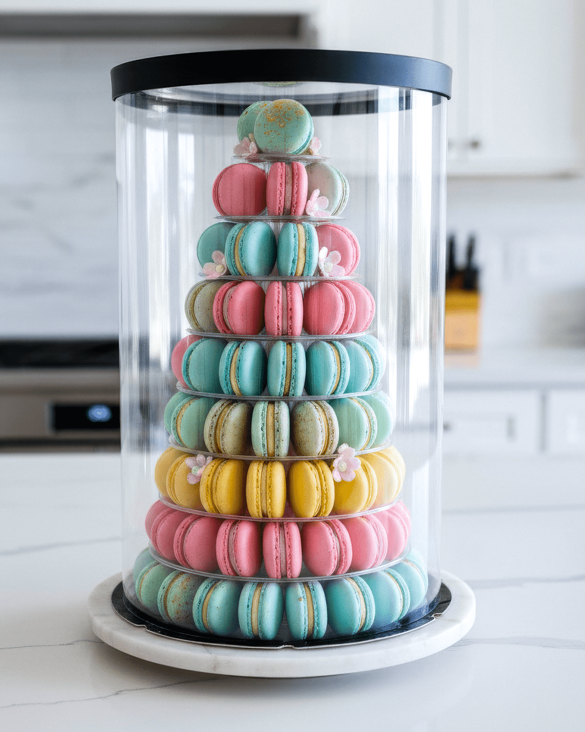 Extra Tall Round Clear Cake Box - 12 Inch Diameter x 18 Inch Tall - RW1218 Round cake box