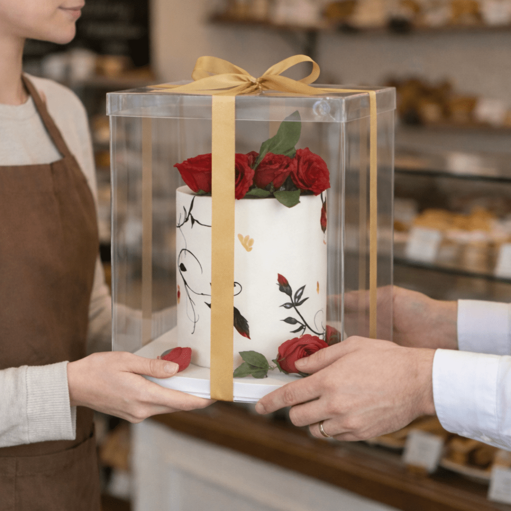 Extra Tall Square Cake Box 14 x 14 x 16 for Decorated Cakes - variant_product_type