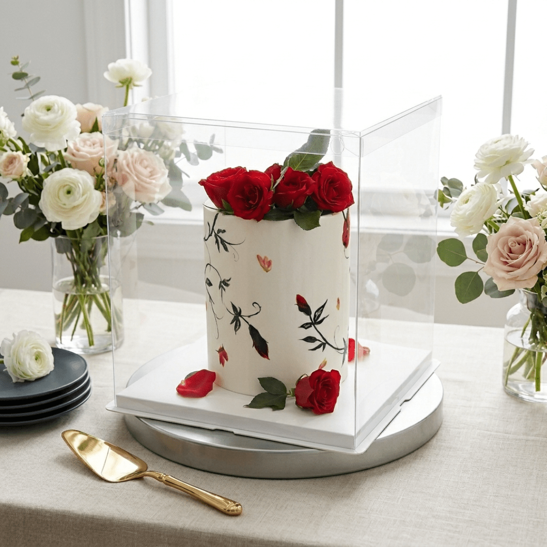 Extra Tall Square Cake Box 14 x 14 x 16 for Decorated Cakes - variant_product_type