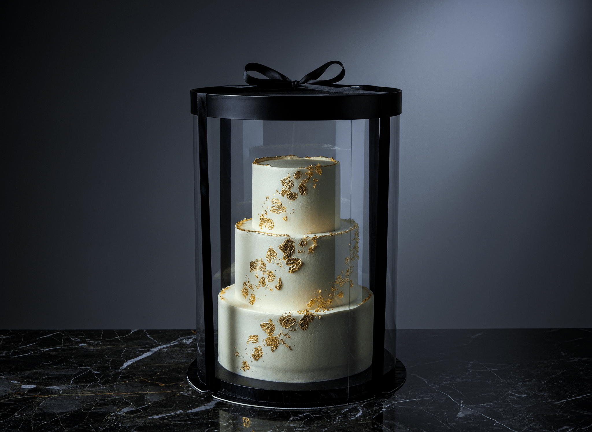 Extra Tall Square Clear Cake Box - 10 x 10 x 12 Inch - Square Cake box