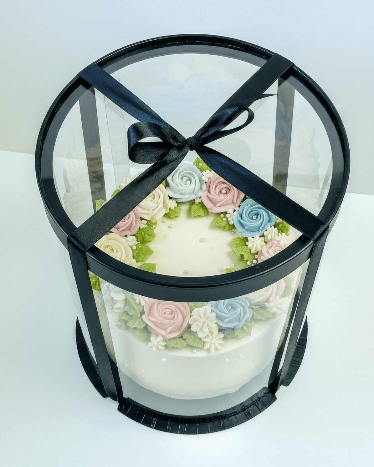 Extra Tall Square Clear Cake Box - 10 x 10 x 12 Inch - Square Cake box