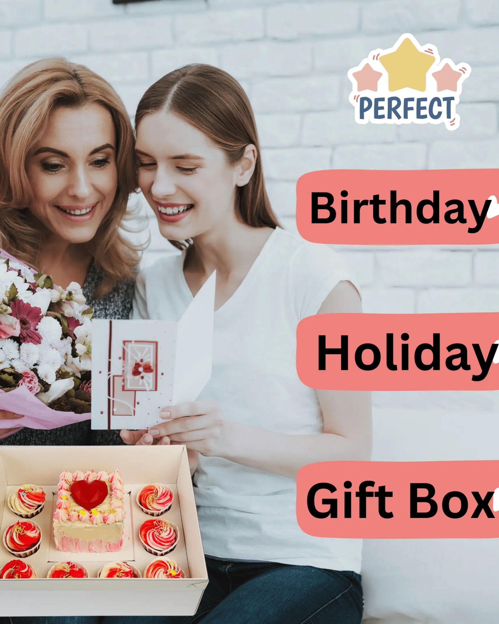 Mini Cake and Cupcakes Bento Boxes With Clear Lid and 8 Cupcake Holes - Sweet Degrees Kitchen