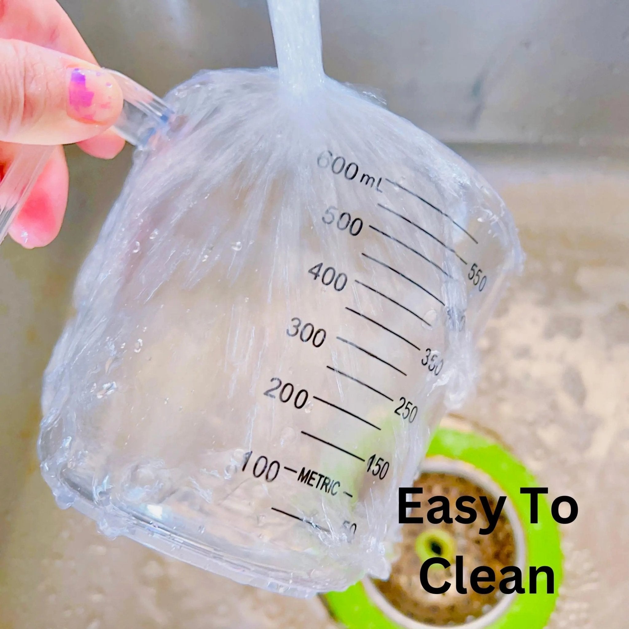 Plastic Measuring Cups for Dry and Liquid Ingredients 4 Pieces - measuring cups and spoons