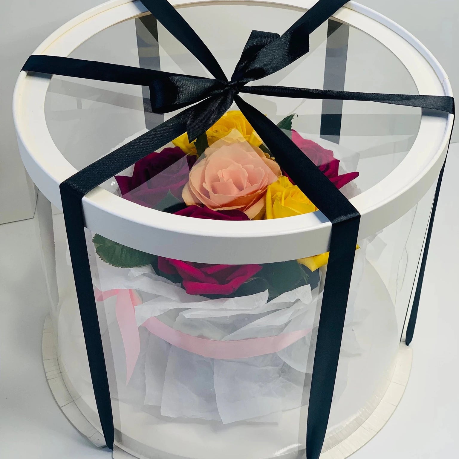 Satin Ribbon Rolls with different color 100 yards - variant_product_type