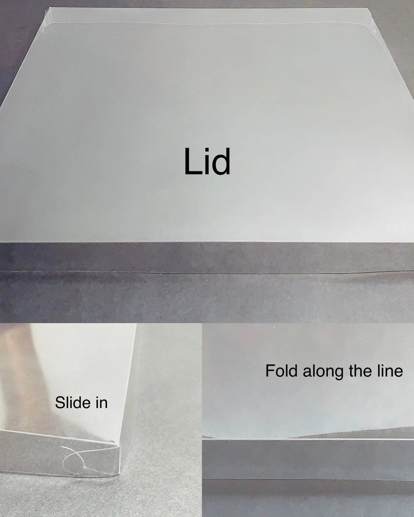 4 Tier Extra Tall Clear Cake Box With Ribbon - 13"L x 13"W x 19.5"H - S13195Sweet Degrees Kitchen