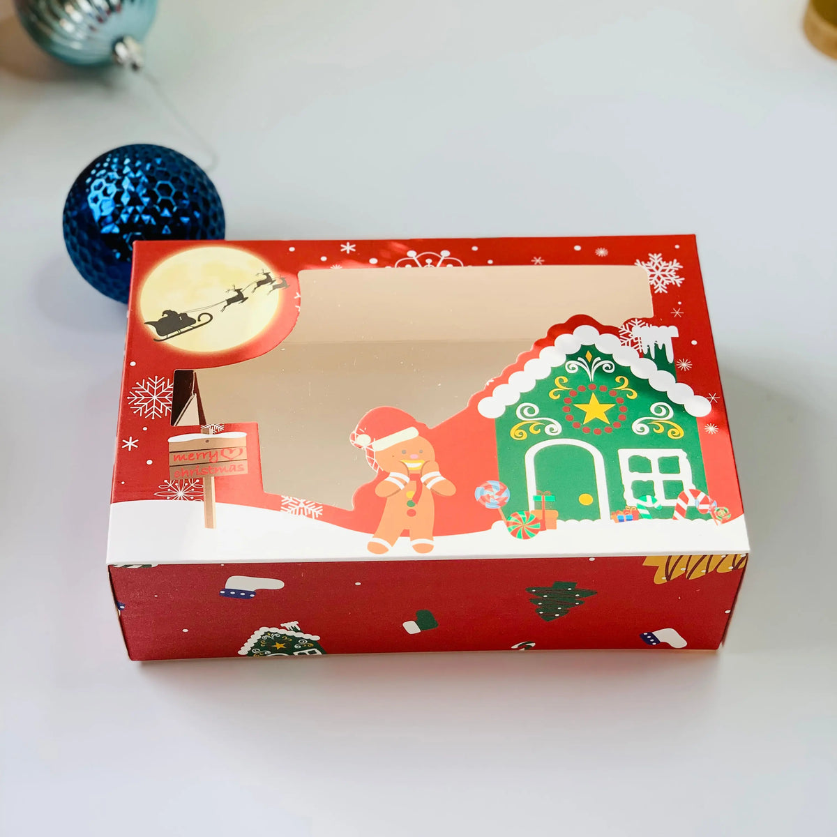 12PCs Christmas Cookie Boxes