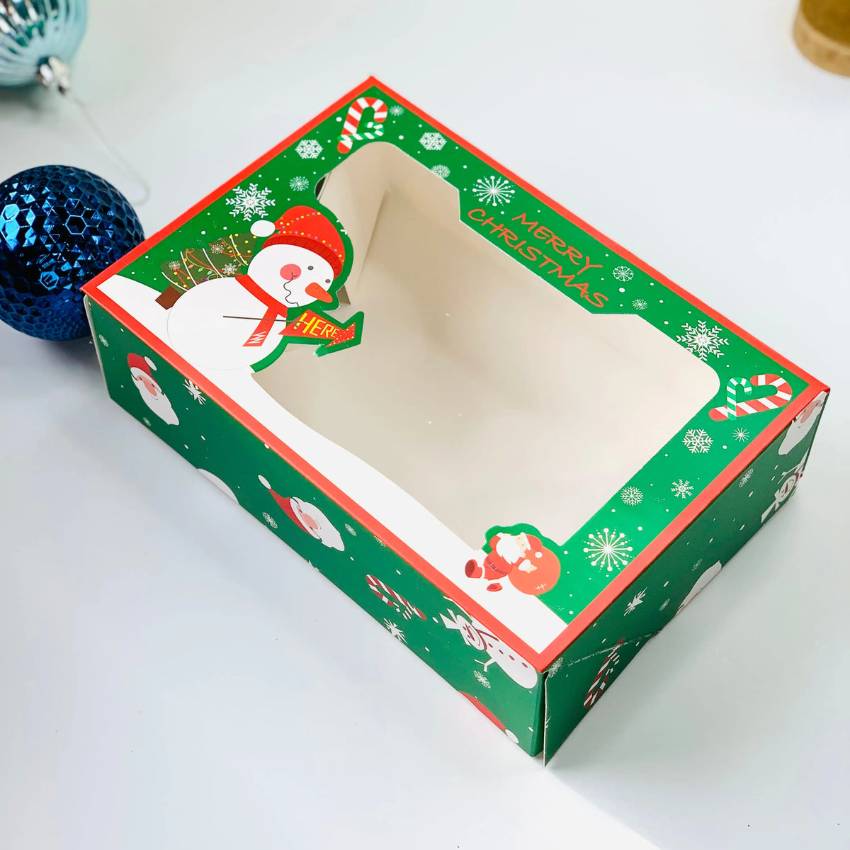 12PCs Christmas Cookie Boxes