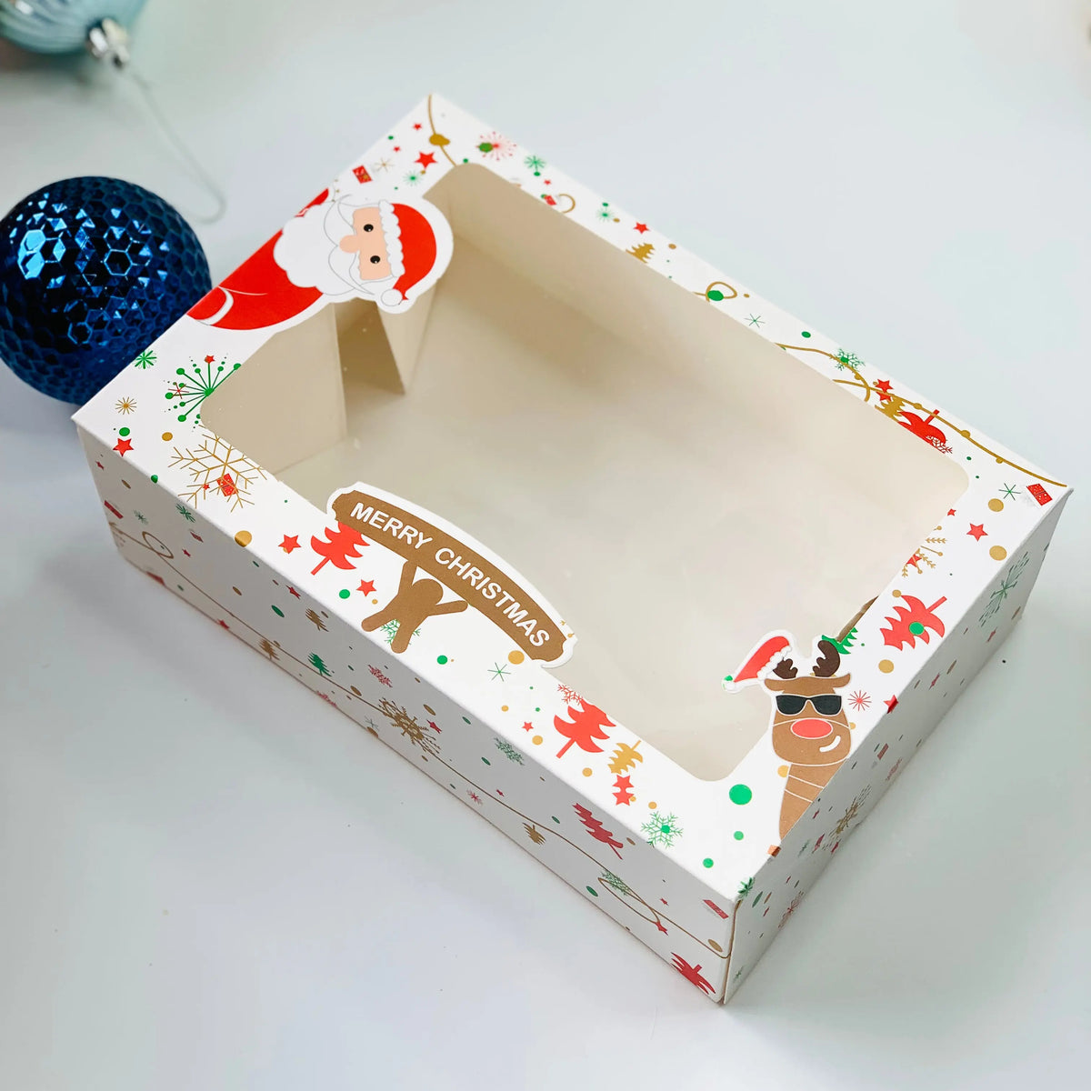 12PCs Christmas Cookie Boxes