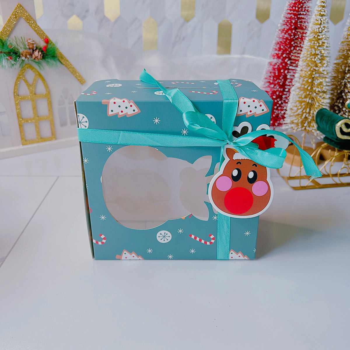 Christmas Desserts Cupcake Gift Boxes