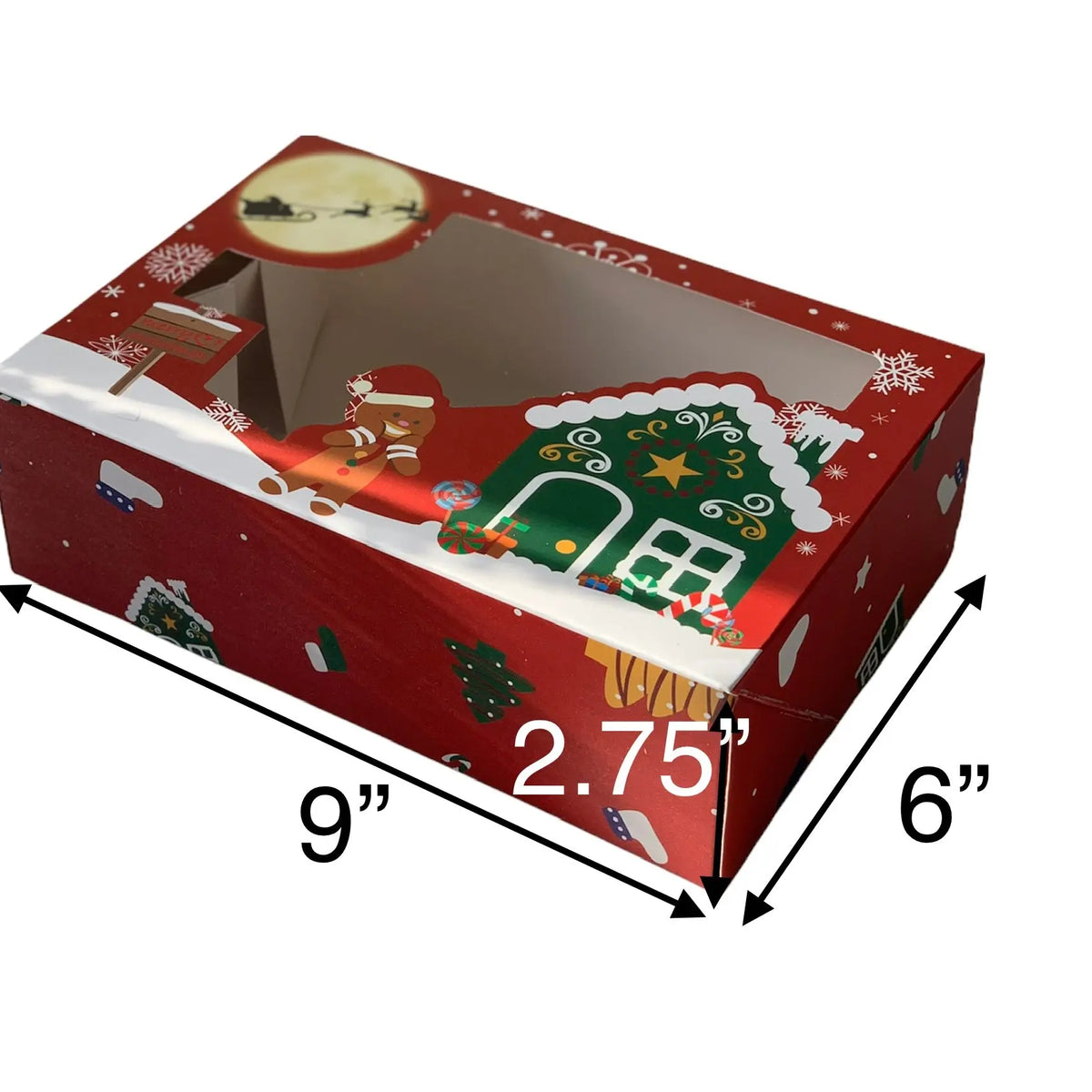 12PCs Christmas Cookie Boxes