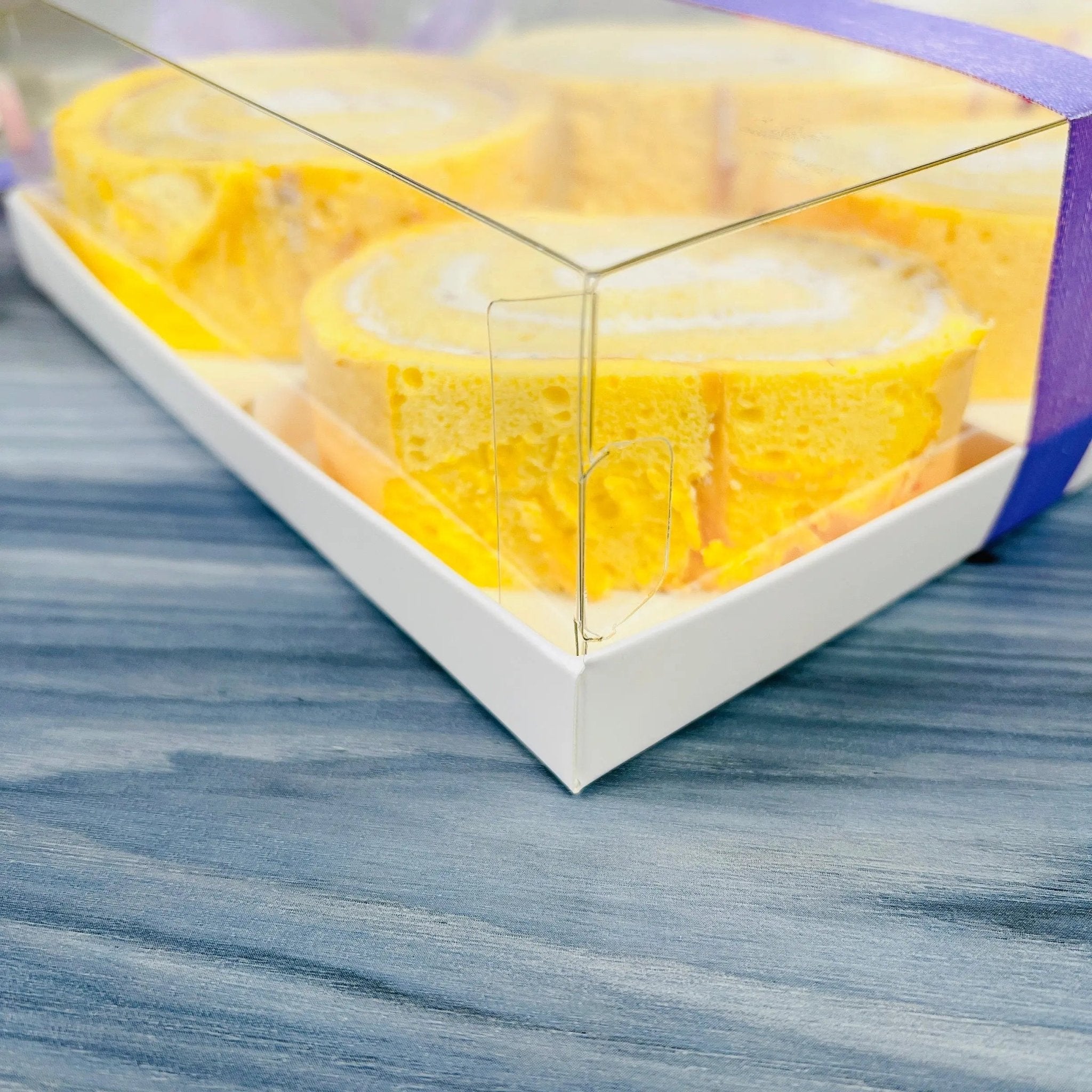 Clear Dessert Boxes With 4, 6 Holes - Donuts Box - Cookie Boxes - D06 Take - Out Containers