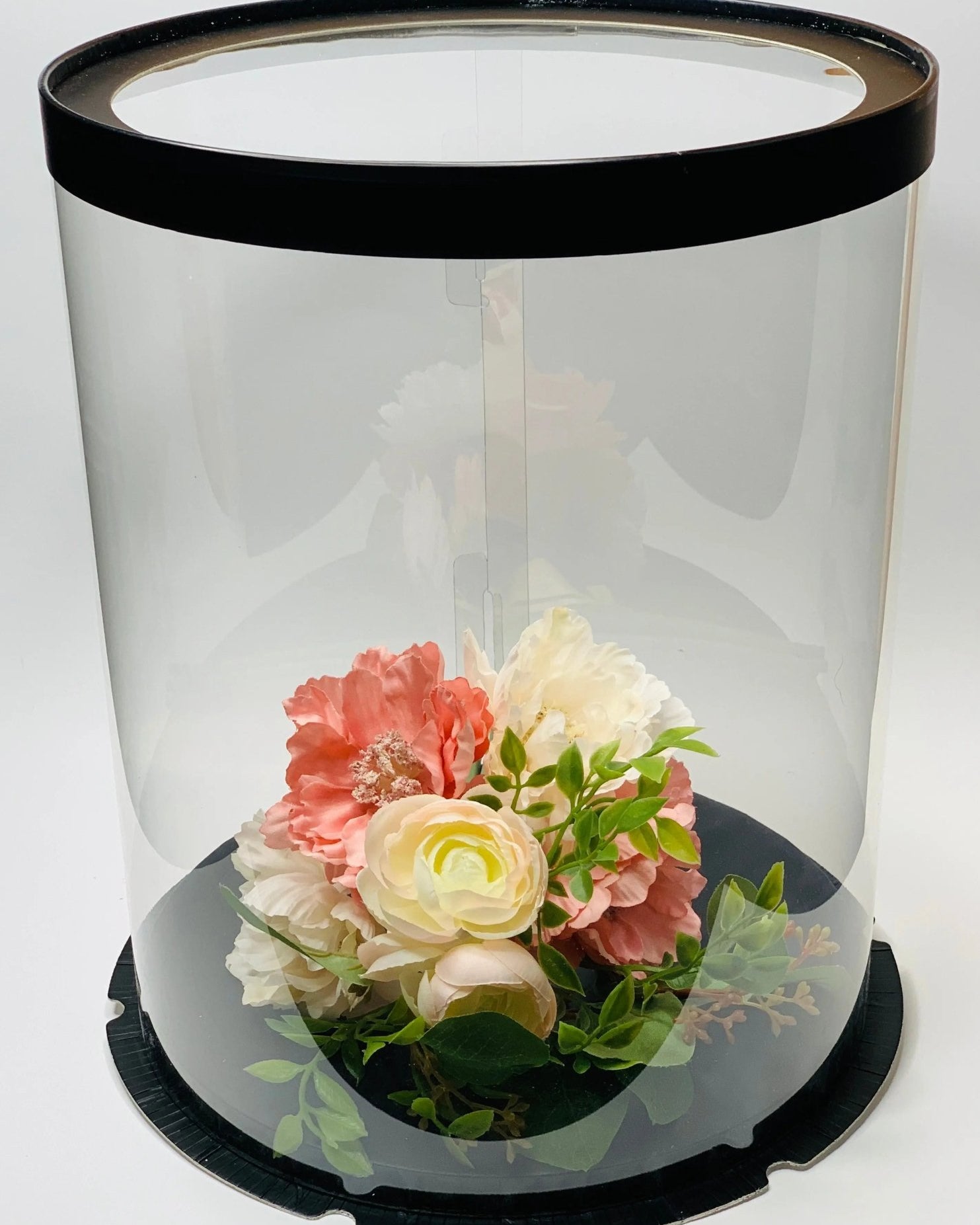Extra Tall Large Round Clear Cake Box 12" D x 18" H - Tall Cake Boxes for Tiered Cakes - RB1218Sweet Degrees Kitchen