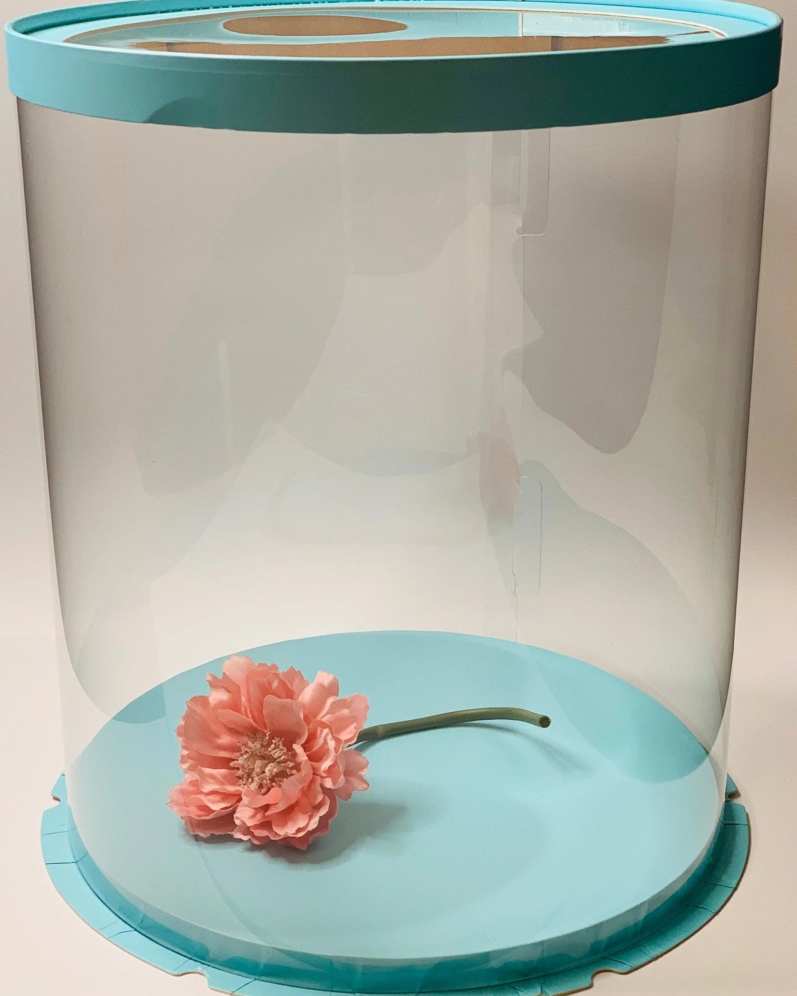 Large Round Tall Clear Cake Box - 12" D x 13.5" H - RB12135Sweet Degrees Kitchen