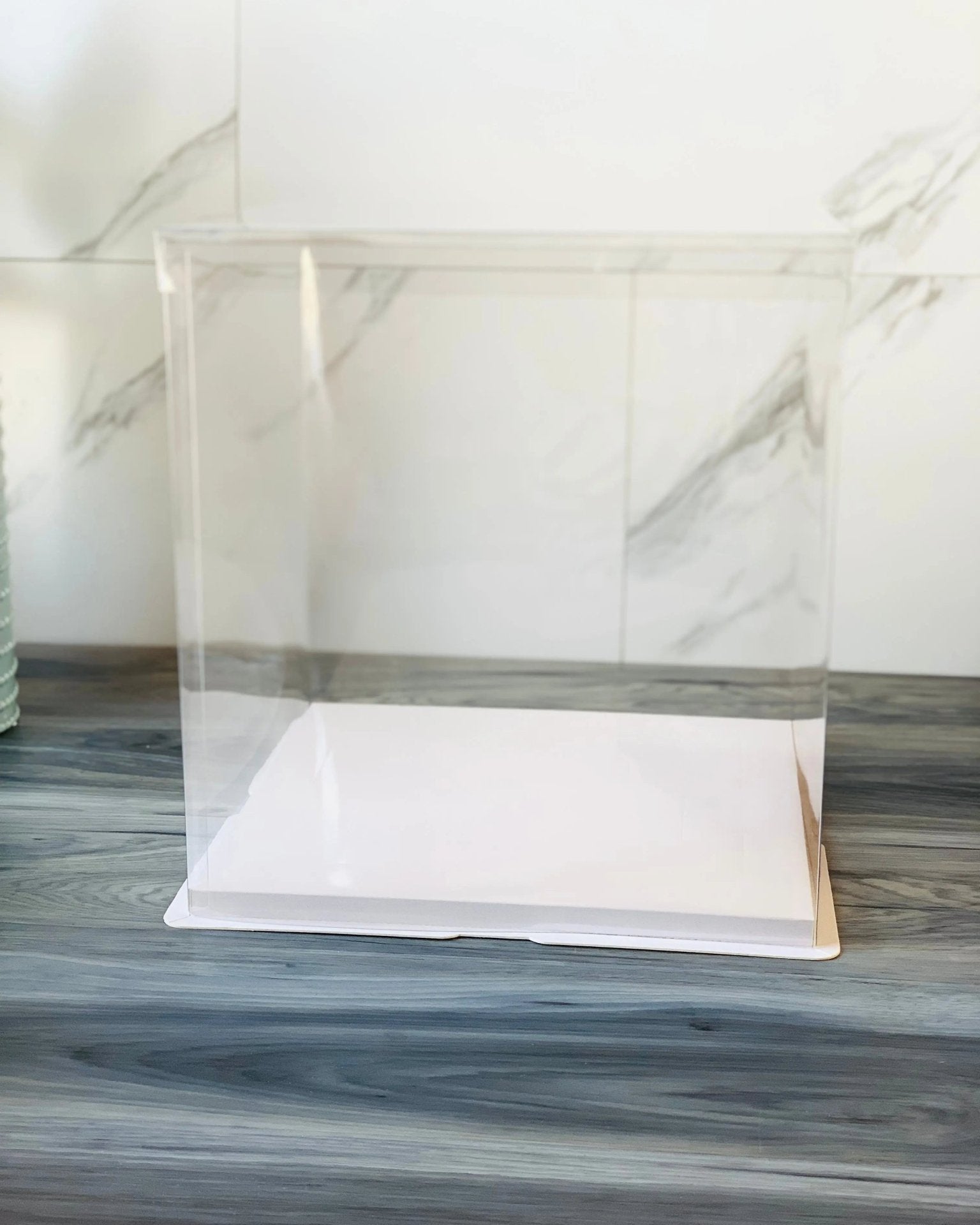 Large Tall Clear Cake Box - 13"L x 13"W x 14"H Square - S1314Sweet Degrees Kitchen