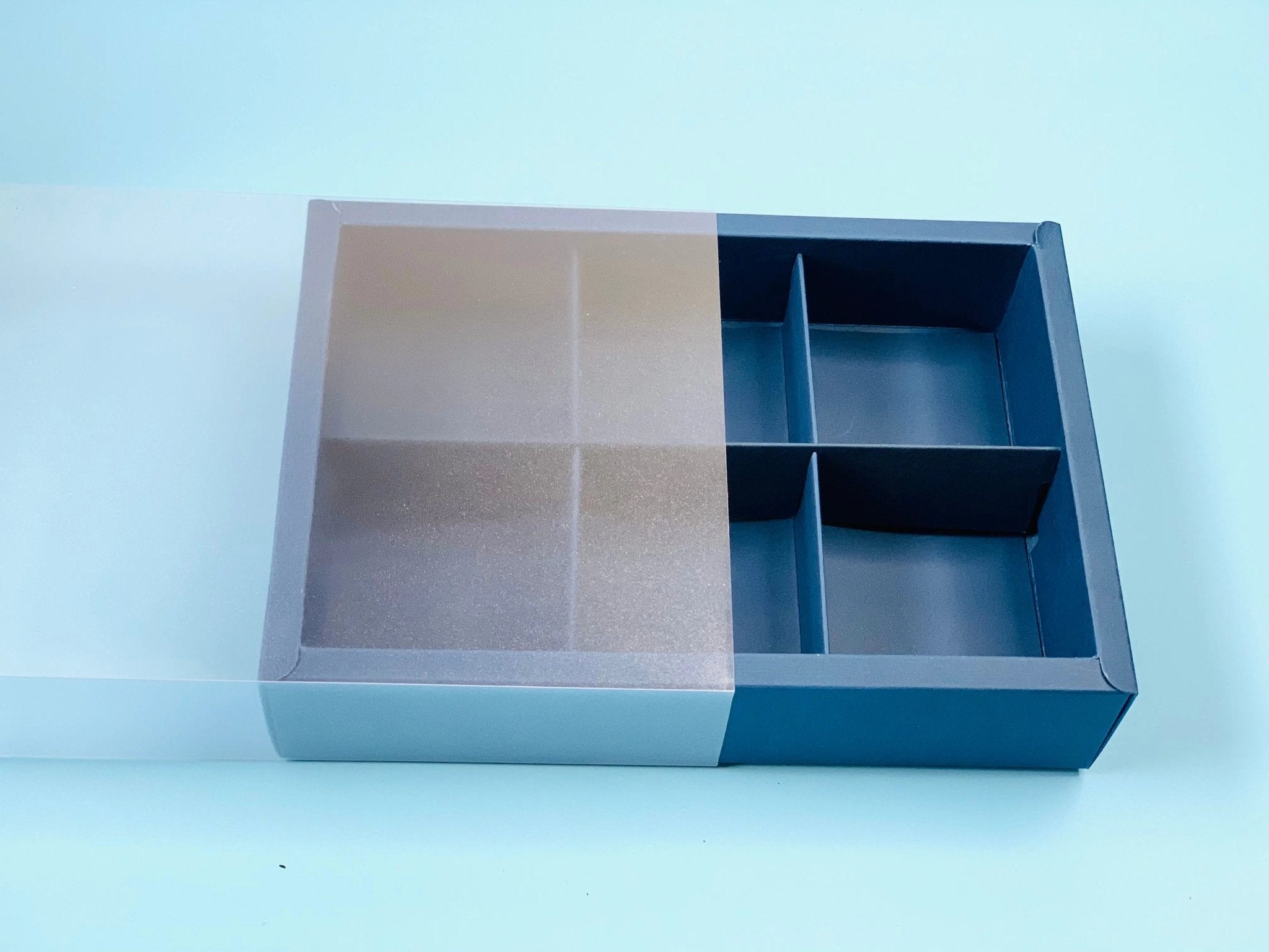 Pastry Dessert Cookie Box With 6 Holes 10 Boxes - Take - Out Containers