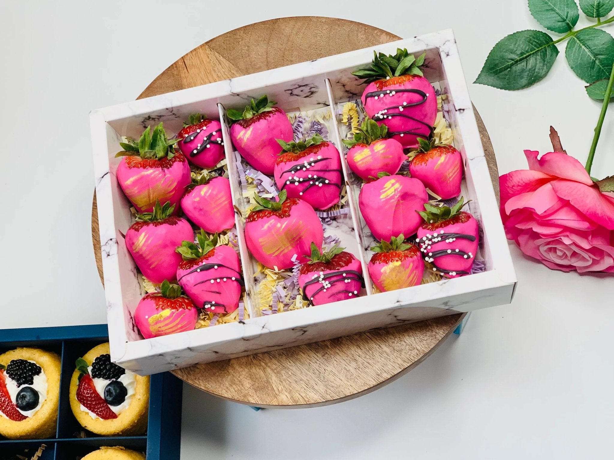 Pastry Dessert Cookie Box With 6 Holes 10 Boxes - Take - Out Containers