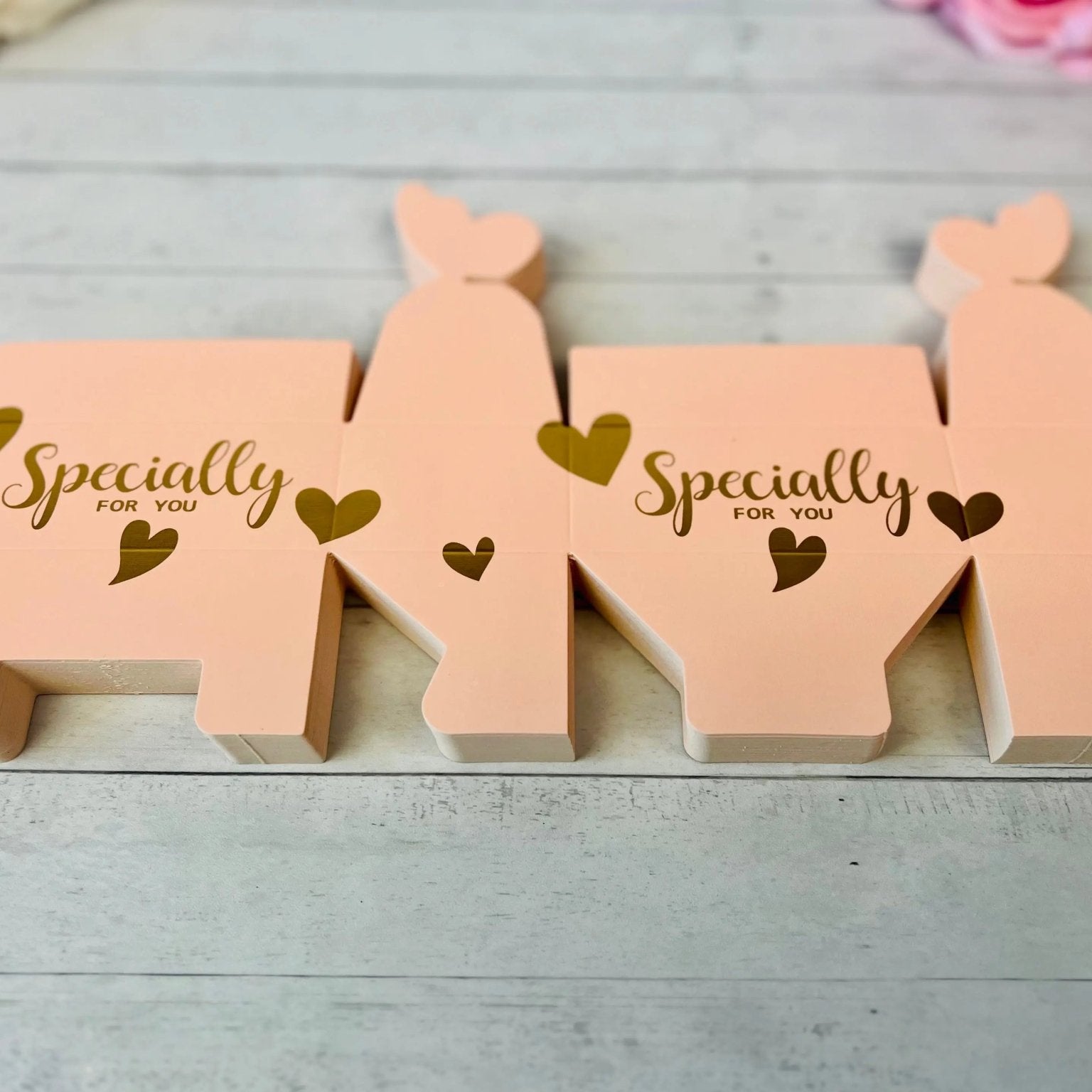 Special For You Butterfly Small Wedding Favor Boxes 50 PCs - Gift Boxes & Tins