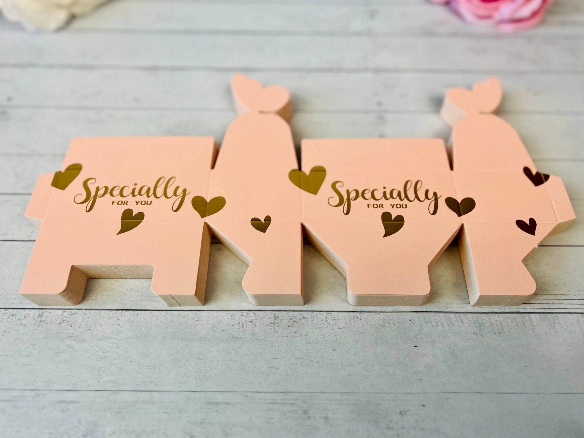 Special For You Butterfly Small Wedding Favor Boxes 50 PCs - Gift Boxes & Tins