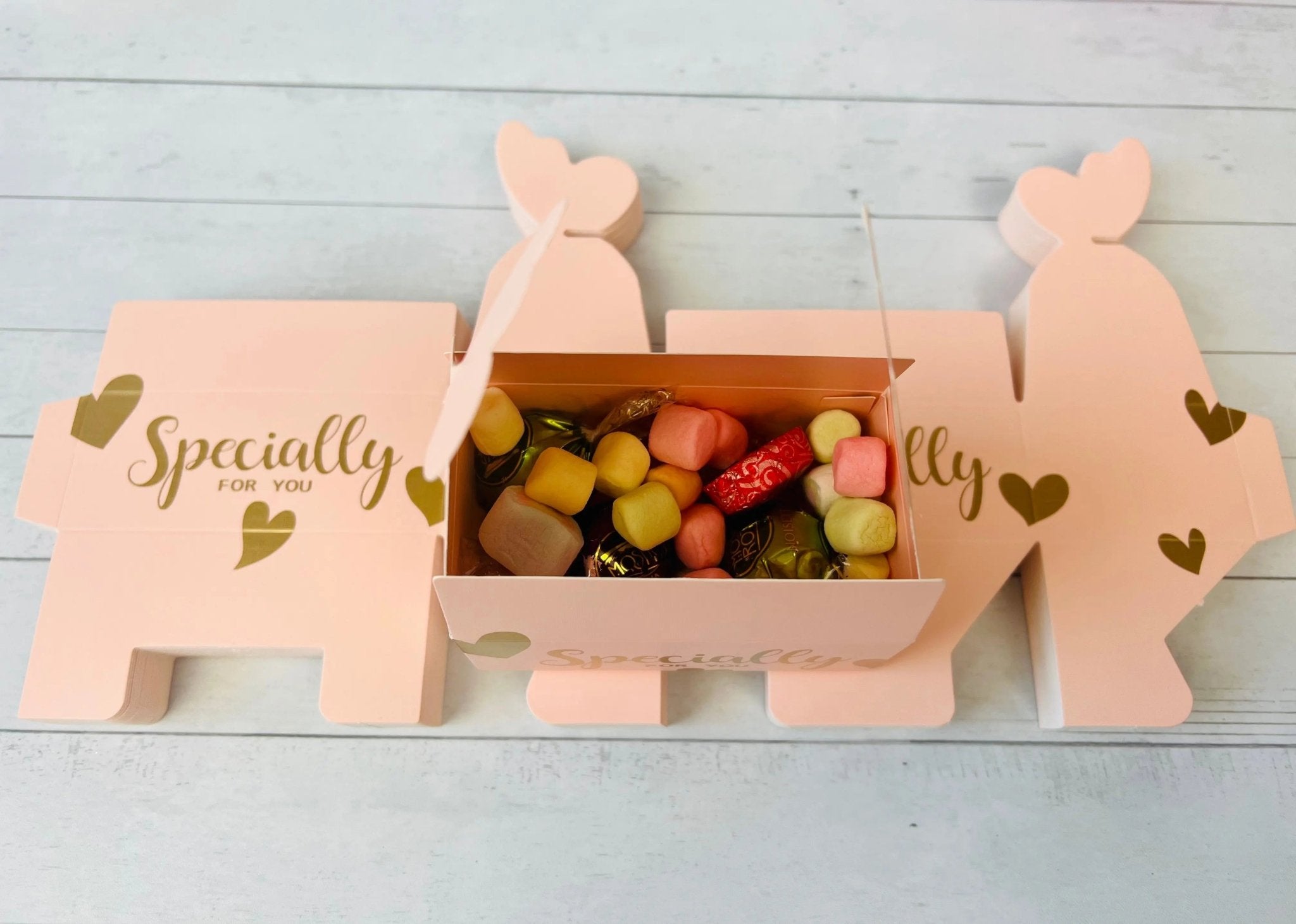 Special For You Butterfly Small Wedding Favor Boxes 50 PCs - Gift Boxes & Tins