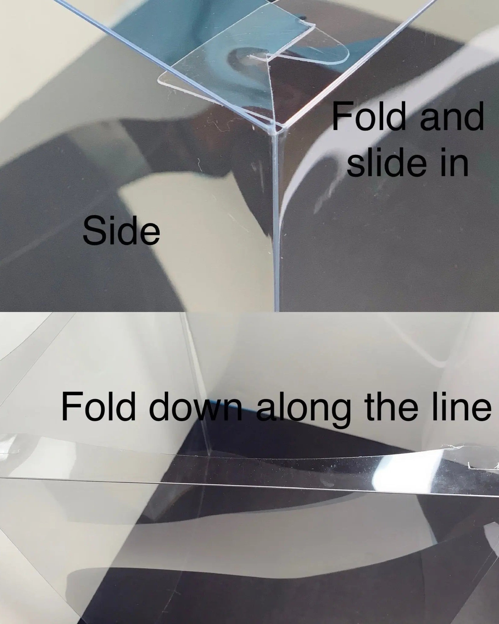 Tall Clear Cake Box Square 10"L x 10"W x 12"H - Extra Tall Clear Cake Boxes - Sweet Degrees Kitchen