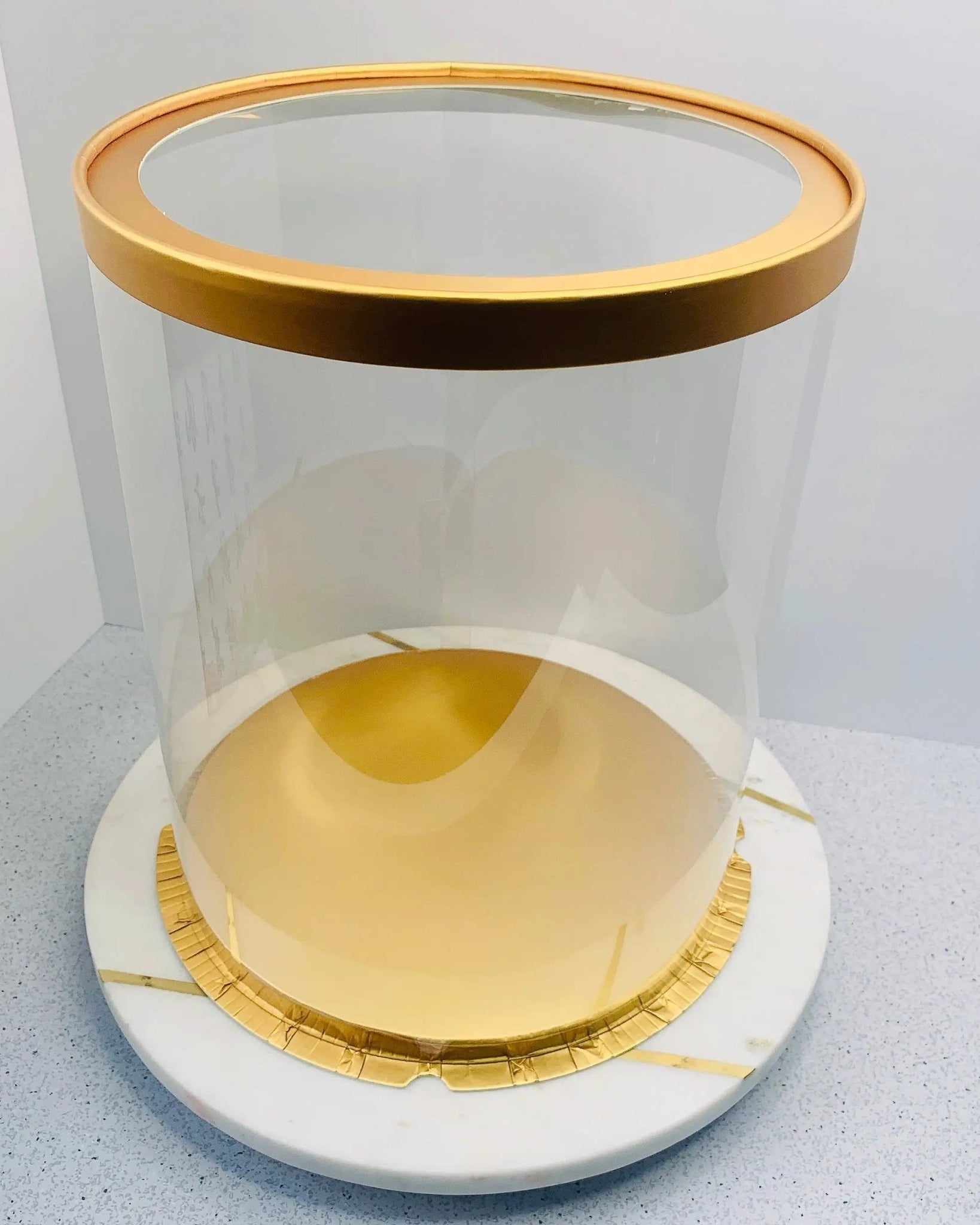 Tall Clear Round Cake Box - 10" D by 12.5" H - Clear Cake Boxes With Window - RB10125Sweet Degrees Kitchen