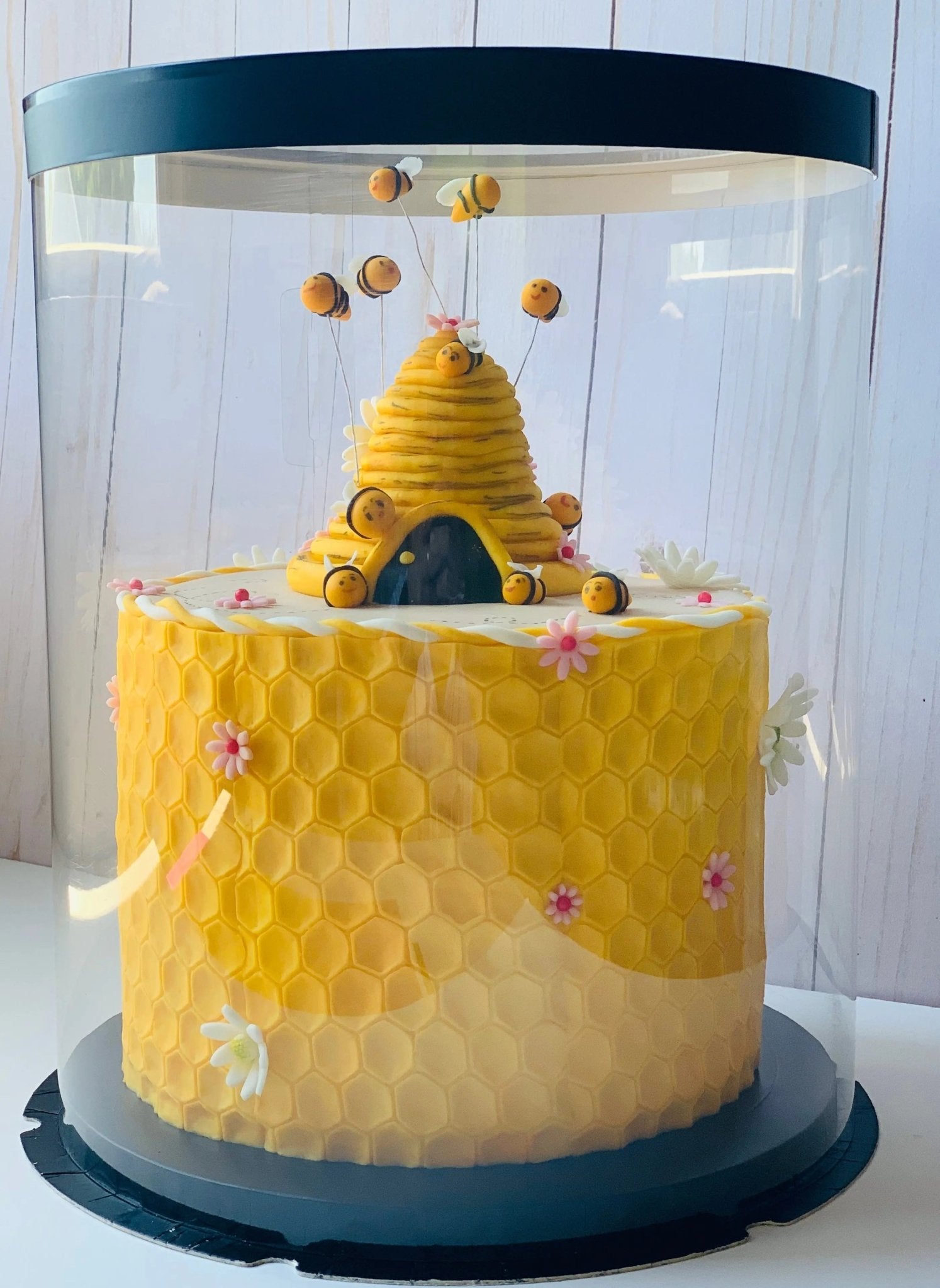 Tall Clear Round Cake Box - 10" D by 12.5" H - Clear Cake Boxes With Window - RB10125Sweet Degrees Kitchen