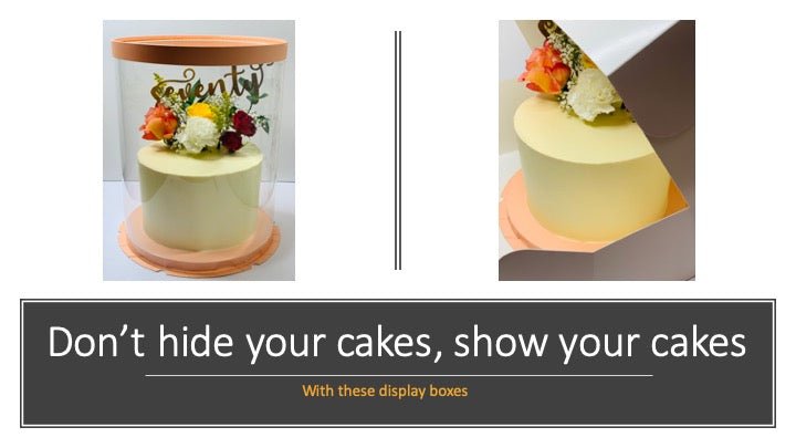 Don't hide your cakes, show them! - Sweet Degrees Kitchen