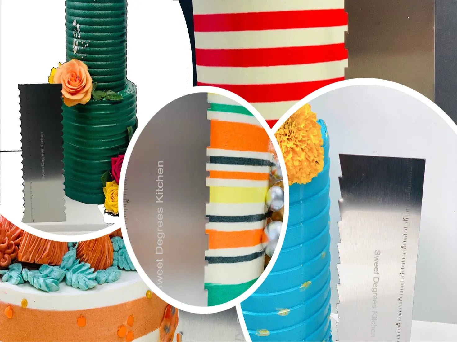 Cake Scrapers - Sweet Degrees Kitchen