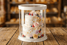 10" x 12.5" Extra Tall Clear Cake Box for Tall Decorated Cakes & Toppers - variant_product_type