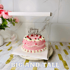12 Inches Square Tall Clear Cake Boxes With Sturdy Lid -  Square Cake box
