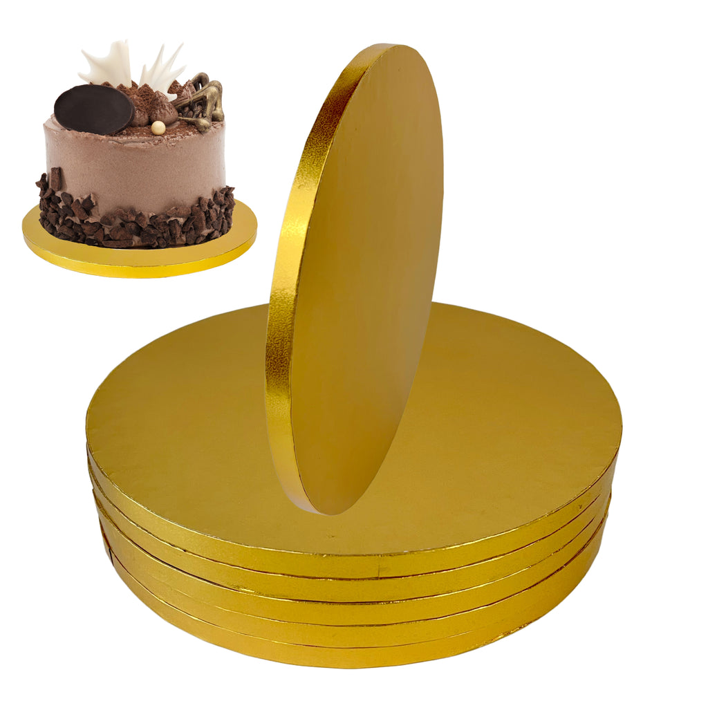 Gold Cake Drums Thick Cake Boards