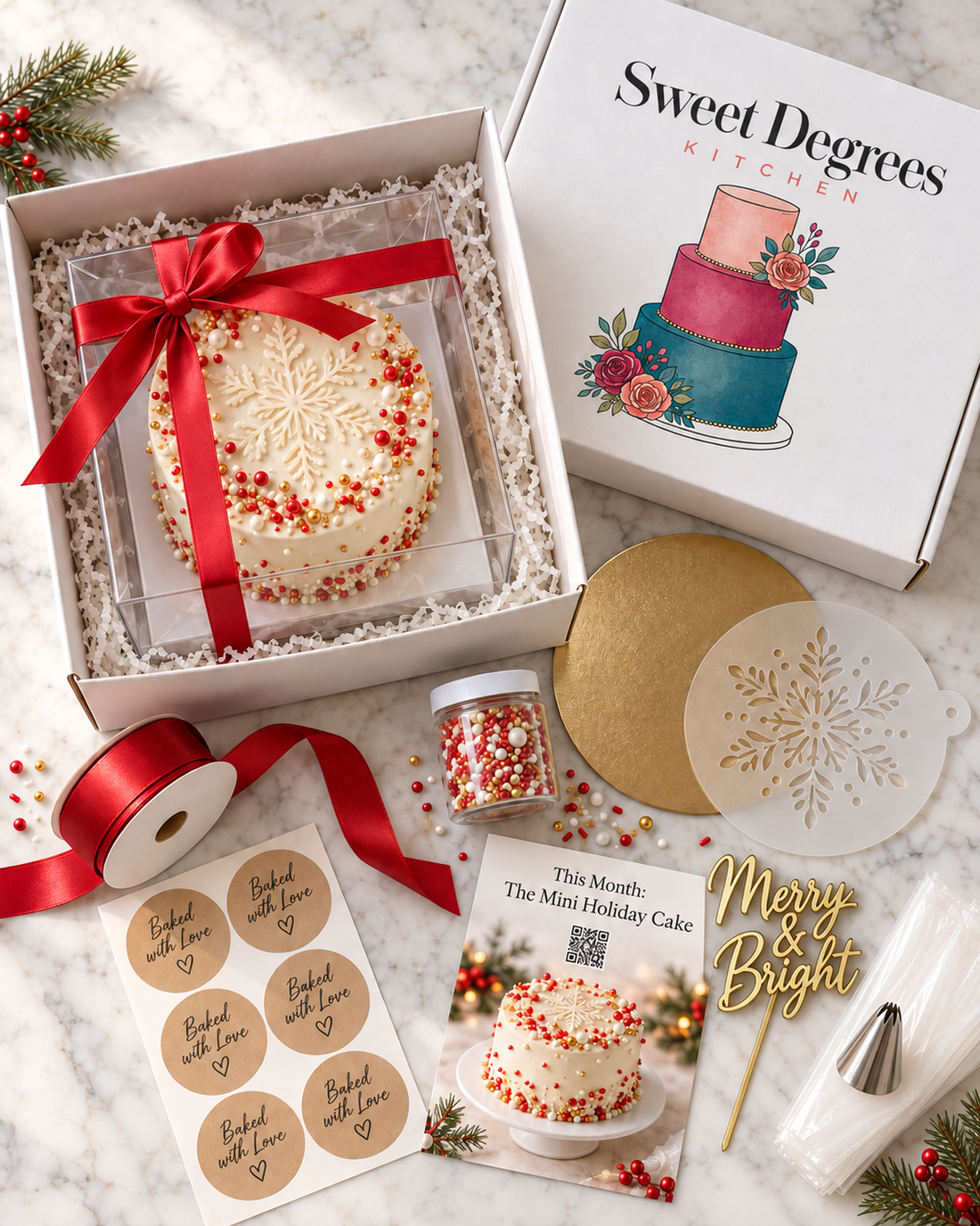 A Little Holiday Baking. A Whole Lot of Christmas Cheer.