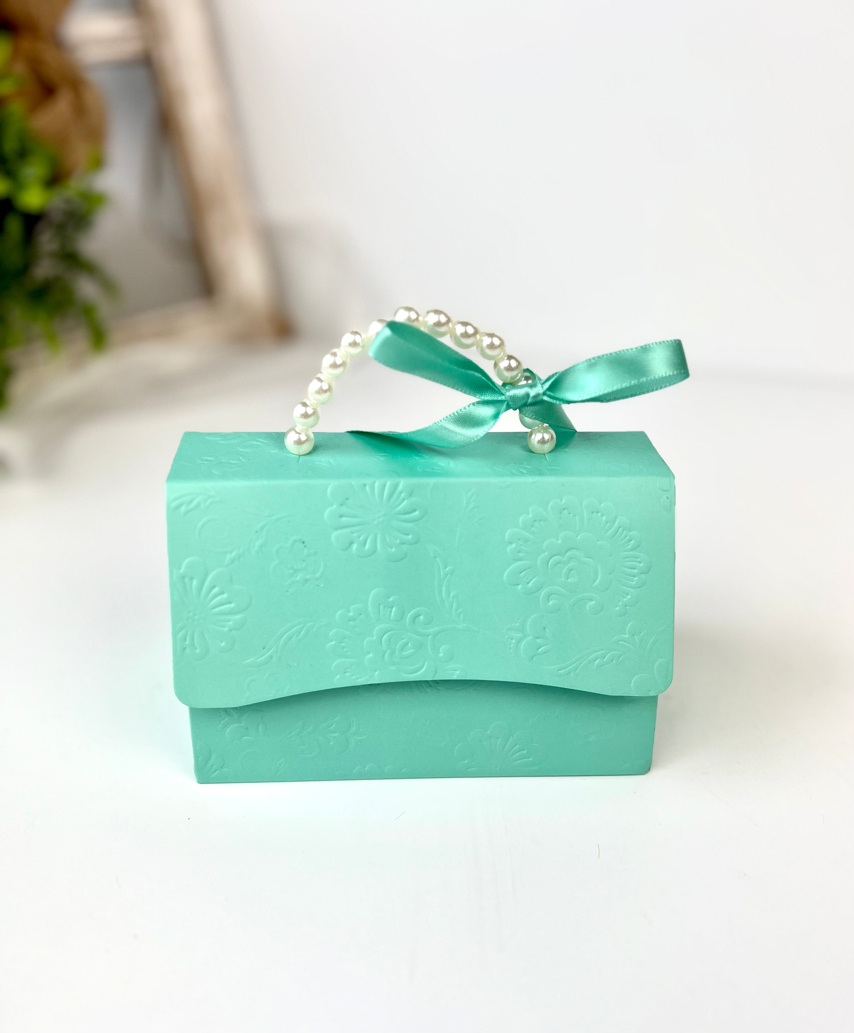 Handbag Wedding Favors Box