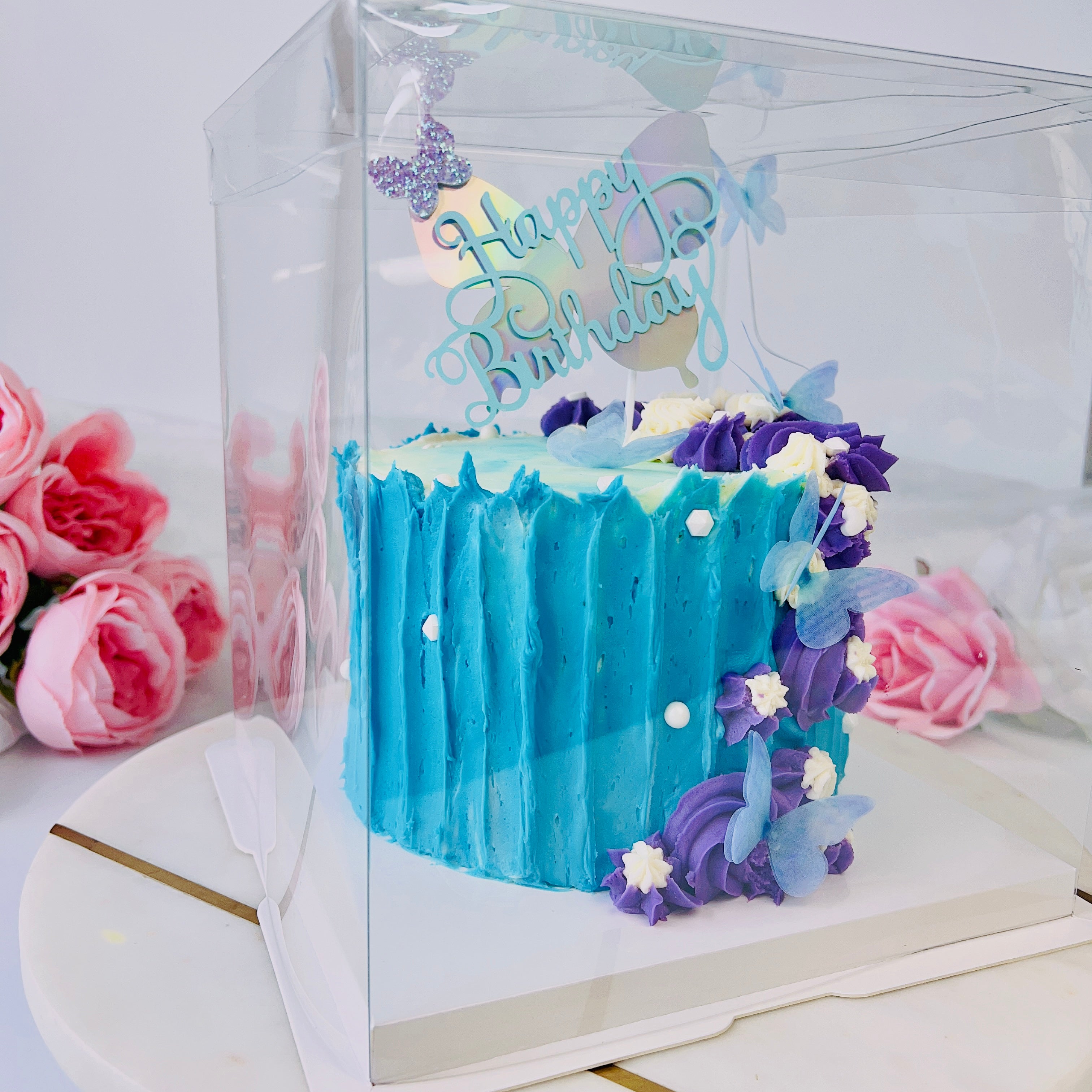 Clear Cake Desserts Boxes