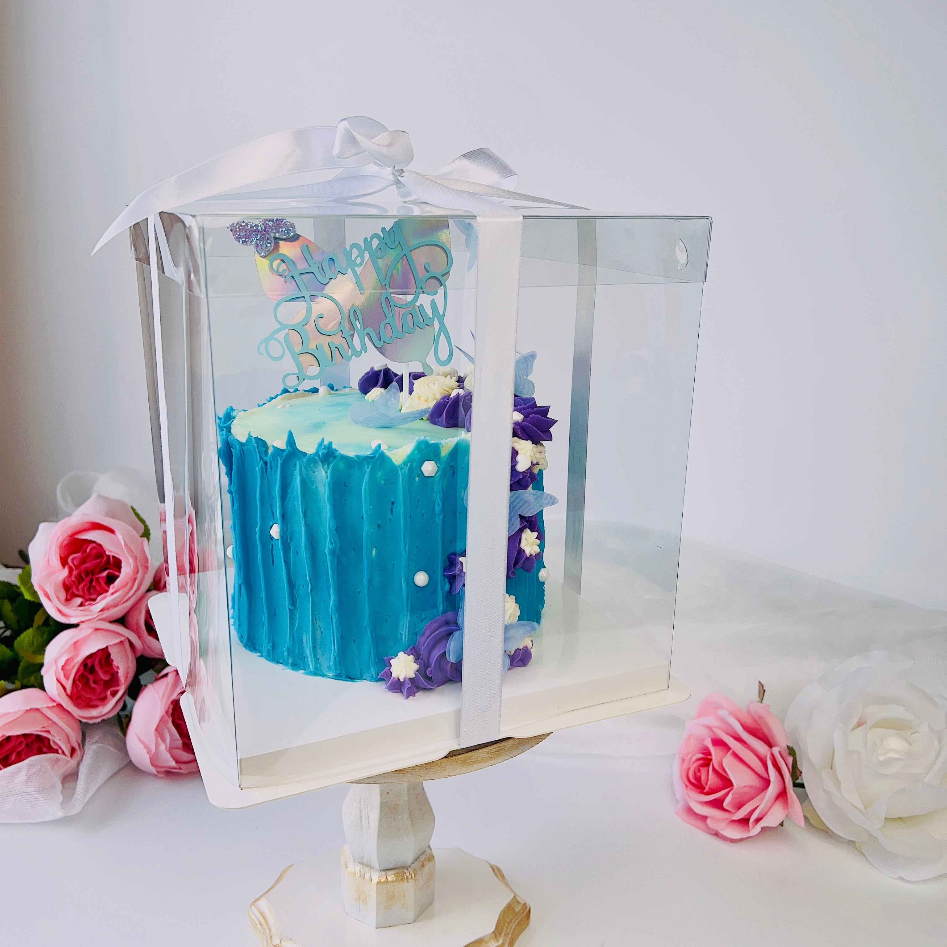 Clear Cake Desserts Boxes