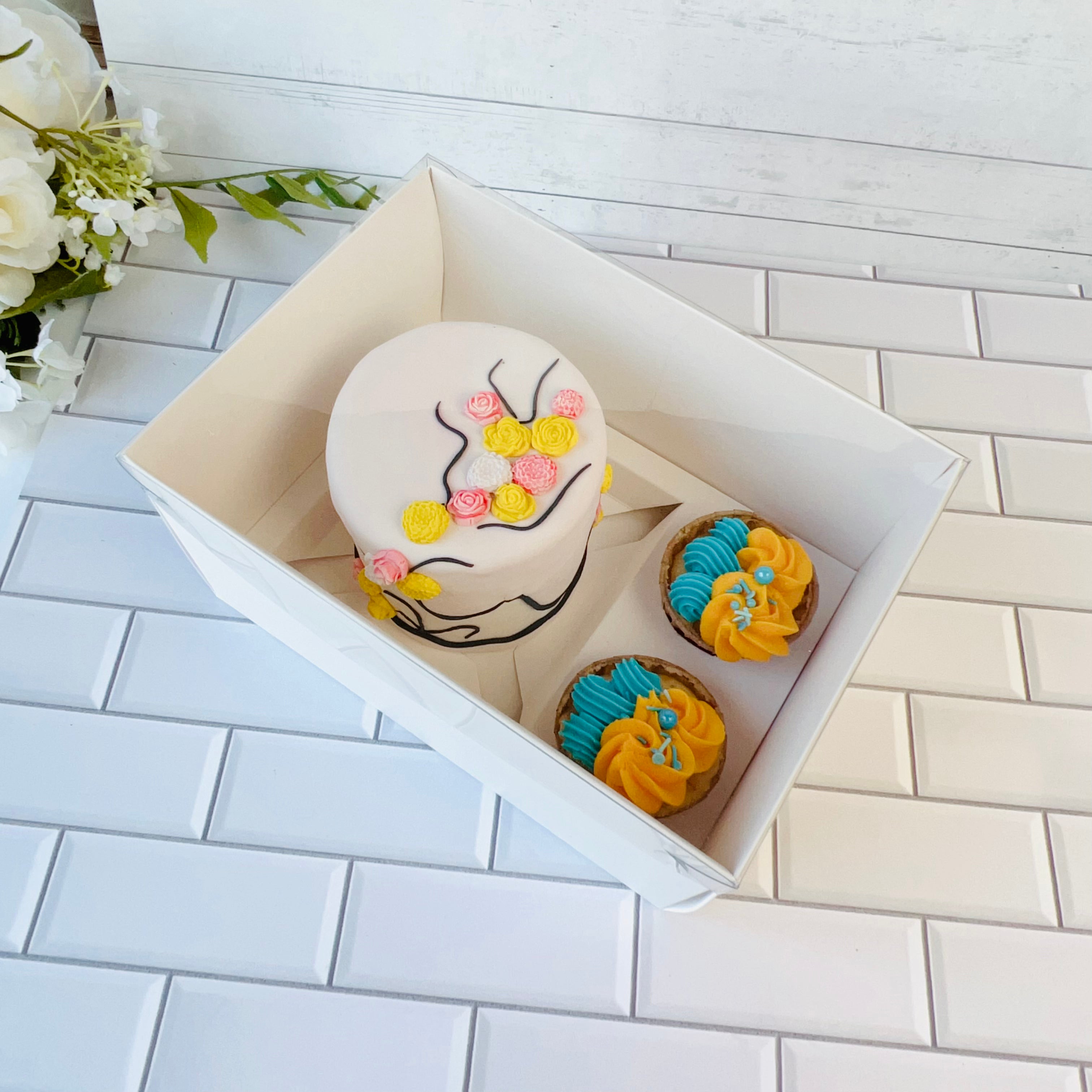 Cake and Cupcakes Bento Boxes