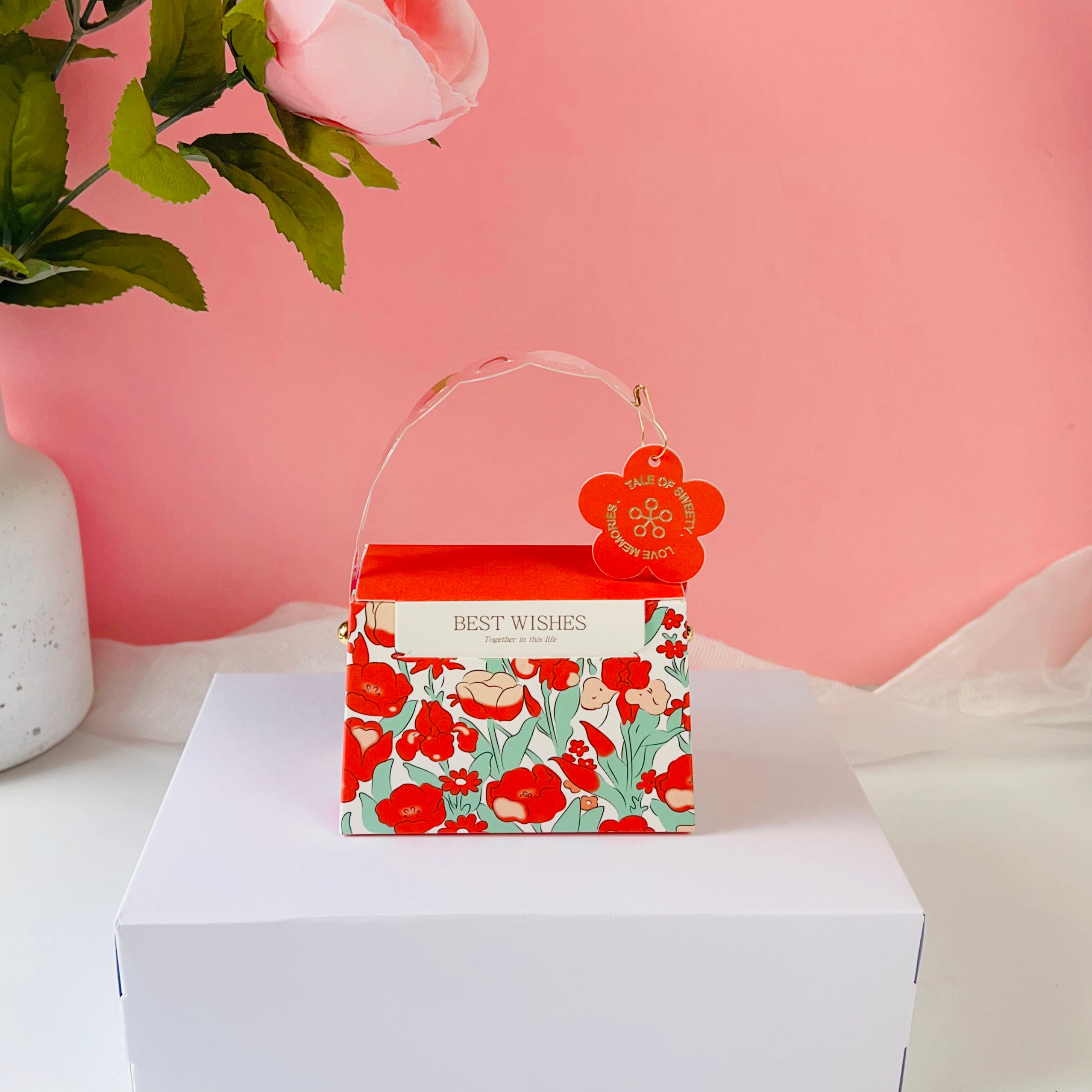 Luxury Handbag Wedding Favor Boxes