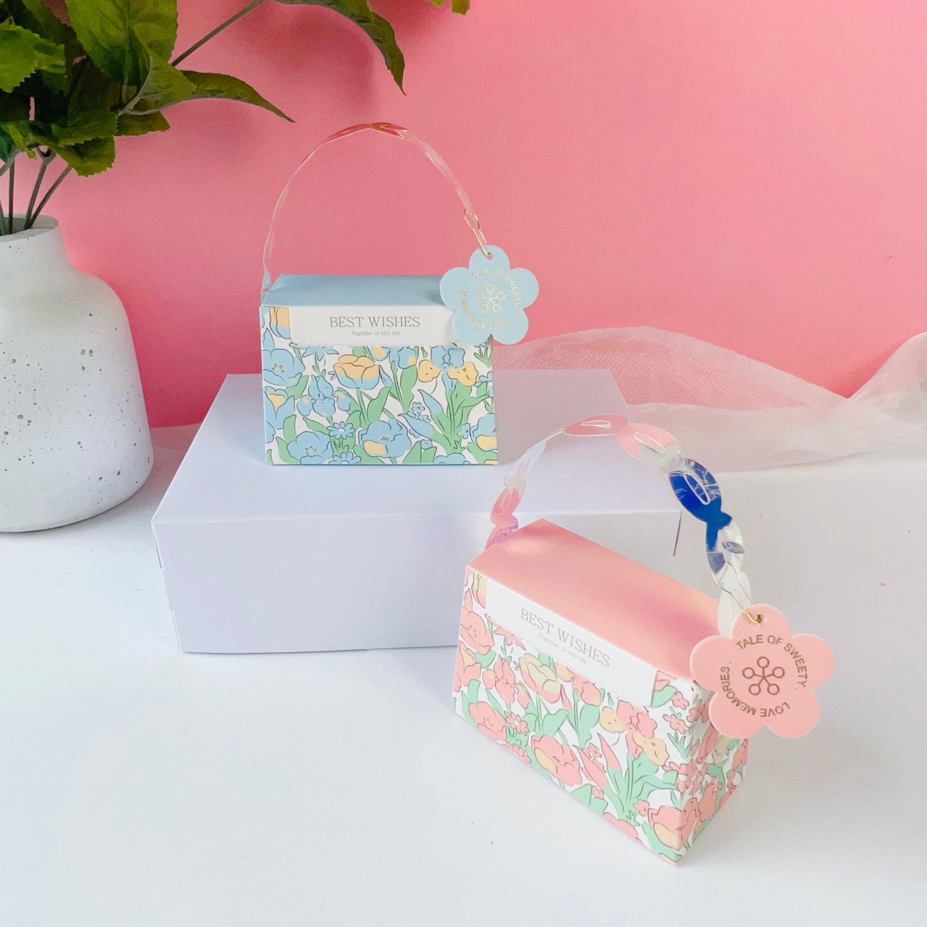 Luxury Handbag Wedding Favor Boxes