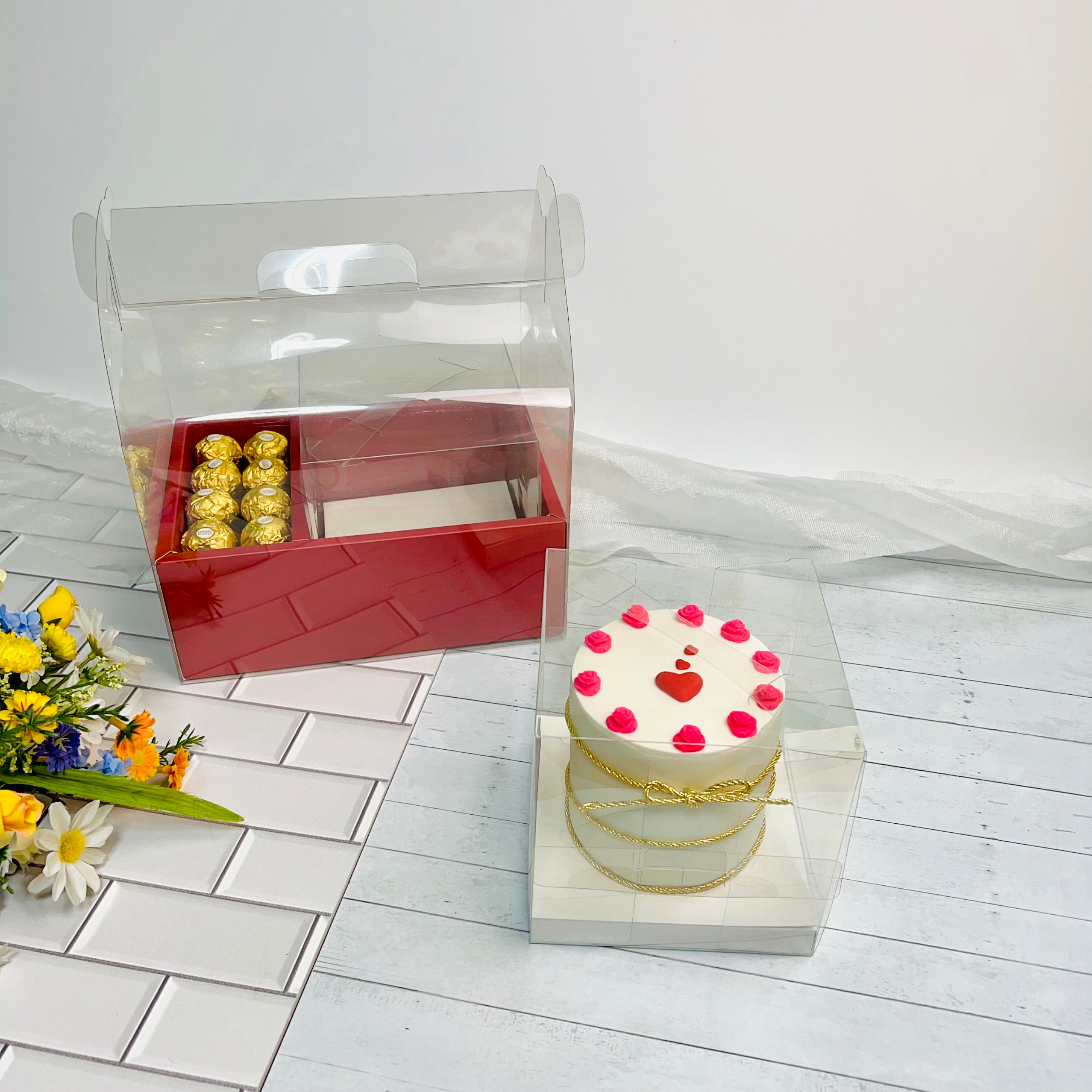 Flower Cake Bento Boxes