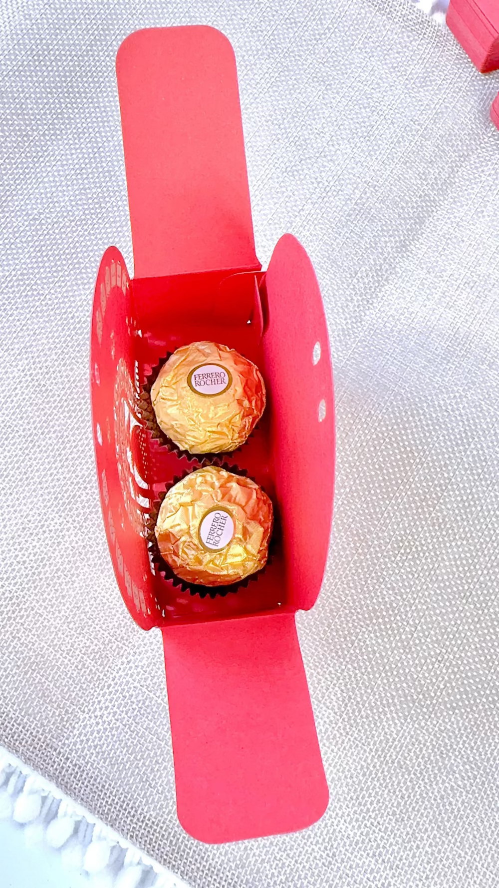 Chinese Red Wedding Favor Boxes with Tassel 50 Pcs Sweet Degrees Kitchen