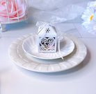 Love Heart Lace Ribbon Wedding Favor Boxes