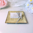 Triangle Wedding Favor Boxes with Ribbon