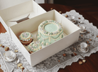 Cake and Cupcake Bento Boxes with Clear Lid - 1 Cake & 2 Cupcakes -  Cupcake boxes