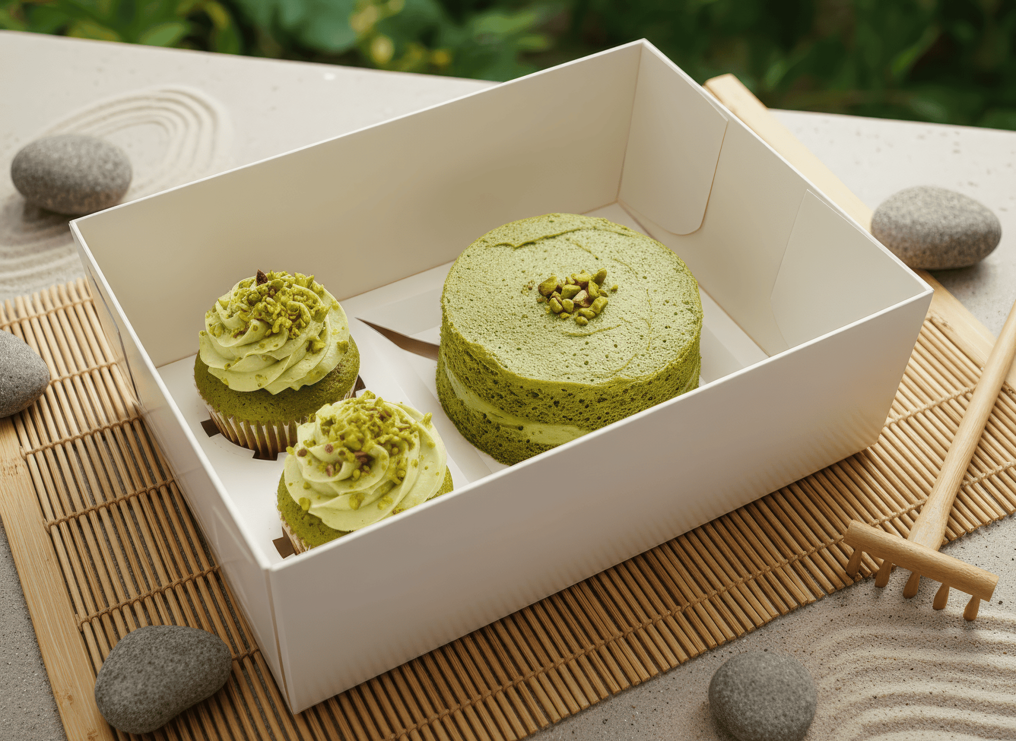 Cake and Cupcake Bento Boxes with Clear Lid - 1 Cake & 2 Cupcakes -  Cupcake boxes